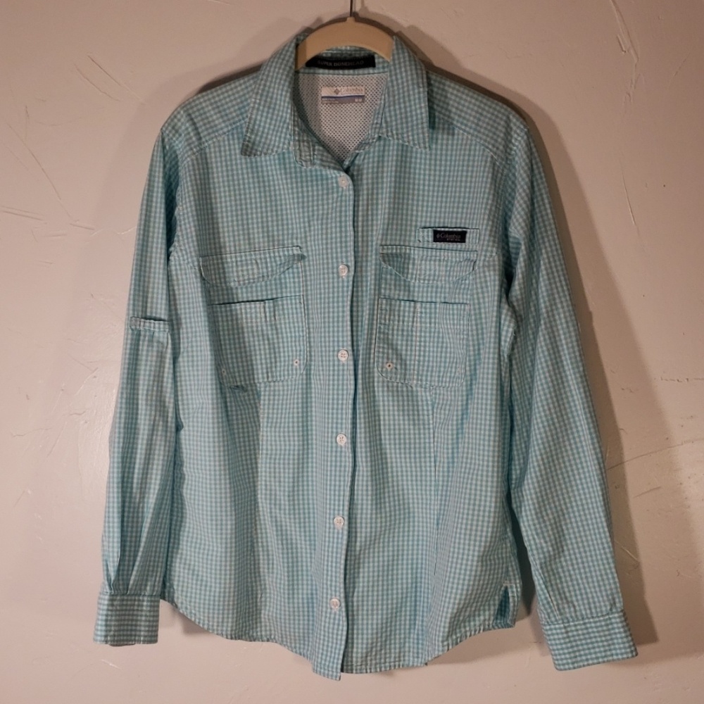 Columbia sz M super bone head omni shade  Shirt